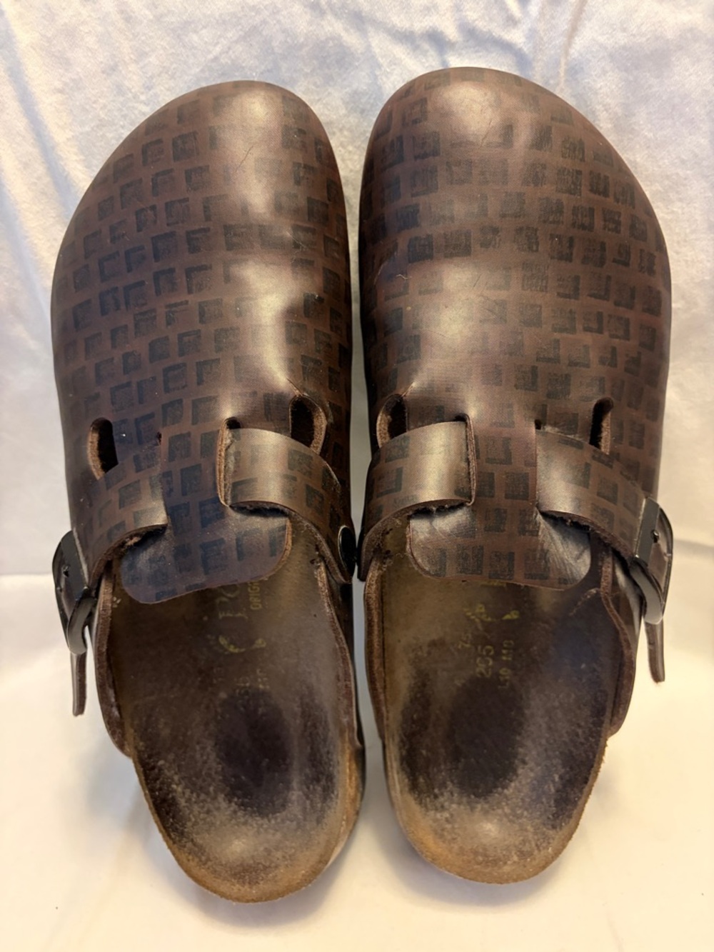 Papillio clogs- brown non leather clogs.
